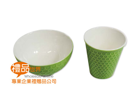  馬克杯 蜂巢淨瓷碗杯組 陶瓷 杯子 碗
