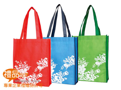   禮品 贈品 此商品為 花漾不織布袋 購物袋 = 環保袋 =袋子= 提袋 =折疊袋 = 客製化