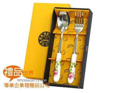 禮品 贈品 禮品公司 此商品為餐具組 陶瓷餐具組 湯匙 環保餐具   筷子 叉子 免洗餐具