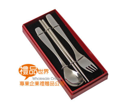  禮品 贈品 此商品為環保筷 餐具組 精緻餐具三件組 環保餐具  筷子  叉子  免洗餐具 湯匙