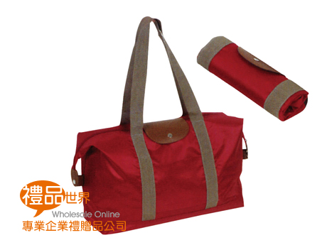   禮品 贈品 此商品為 摺疊旅行袋 購物袋 = 環保袋 =袋子= 提袋 =折疊袋