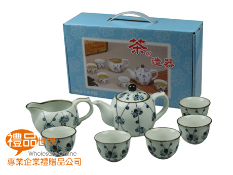  禮品  贈品  此商品為八件日式茶具組(家用)  瓷器禮盒= 茶杯組=泡茶=茶具