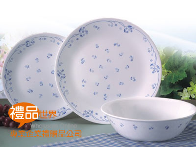  禮品 贈品 禮贈品 此商品為康寧古典藍餐盤3件組 盤子 碗盤 餐具