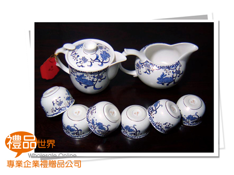  禮品 贈品 此商品為 鹽水燒八件茶具組 泡茶=茶具 =瓷器=瓷杯