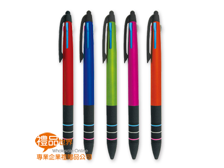 亮采三色觸控筆、廣告筆、多色筆