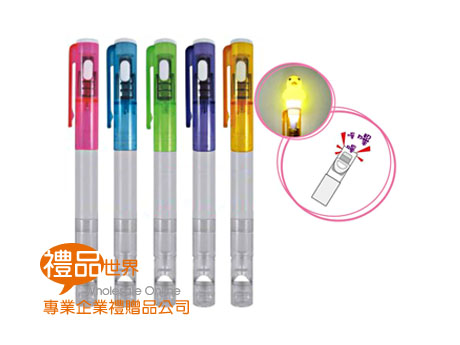   禮品 贈品 禮贈品 此商品為動物造型多功能原子筆 廣告筆 文具 LED