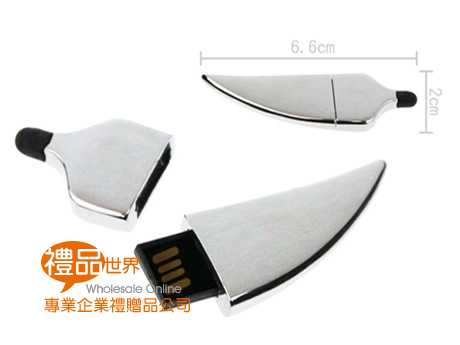  金屬辣椒觸控筆隨身碟 USB 造型隨身碟