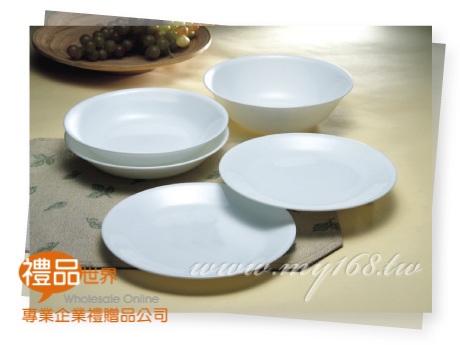  禮品 贈品 禮贈品 此商品為康寧純白餐盤5件組 盤子 餐具 碗盤