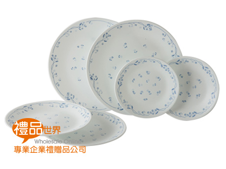  禮品 贈品 禮贈品 此商品為康寧古典藍平盤6件組 餐盤 餐具 盤子